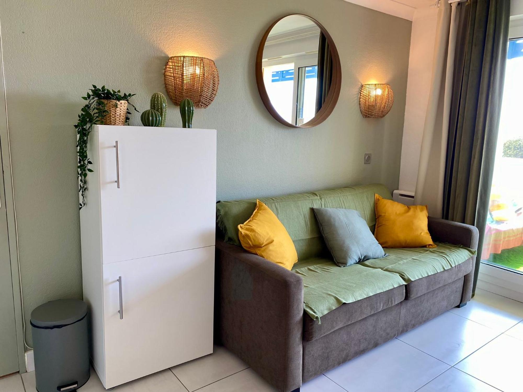 Charmant Appartement En Front De Mer Avec Piscine 拉卡诺 外观 照片